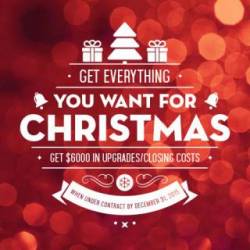 Get everything you want for Christmas...